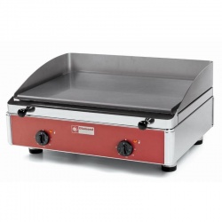 Gratar electric Diamond PLANCHA/2EL-N cu suprafata neteda