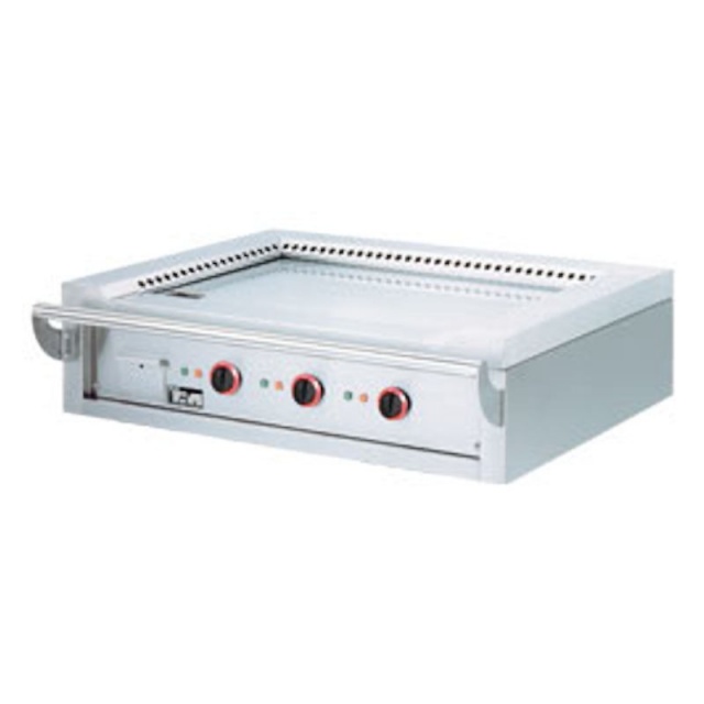 Gratar electric Teppanyaki Diamond TPE3-15/T cu 3 suprafete de gatit