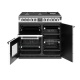 Aragaz pe gaz Stoves Richmond Deluxe S900DF GTG cu 5 arzatoare, multiple cuptoare