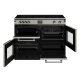 Aragaz electric Stoves Richmond Deluxe S1000EI cu 5 arzatoare pe inductie, multiple cuptoare