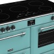 Aragaz electric Stoves Richmond Deluxe S1000EI cu 5 arzatoare pe inductie, multiple cuptoare