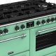 Aragaz pe gaz Stoves Richmond Deluxe S1000DF GTG cu 6 arzatoare din sticla si multiple cuptoare