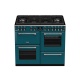 Aragaz pe gaz Stoves Richmond Deluxe S1000DF GTG cu 6 arzatoare din sticla si multiple cuptoare