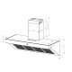 Hota decorativa Lofra Dolcevita 90 , 90 cm, 1 motor, 4 viteze, 800 m3/h, inox