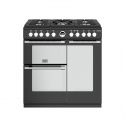 Aragaz pe gaz Stoves Sterling Deluxe S900DF cu 5 arzatoare si multiple cuptoare