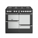 Aragaz pe gaz Stoves Sterling Deluxe S1000DF GTG cu 6 arzatoare cu sticla si multiple cuptoare