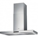Hota decorativa Lofra Modern T90, 90 cm, 1 motor, 3 viteze, 800 m3/h, telecomanda, inox
