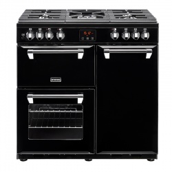 Aragaz pe gaz Ellingwood 900DFT cu 5 arzatoare multiple cuptoare