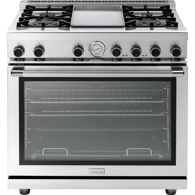 Aragaz Tecnogas P1X66M4VC, 60 cm, gaz, 4 arzatoare, grill, otel inoxidabil