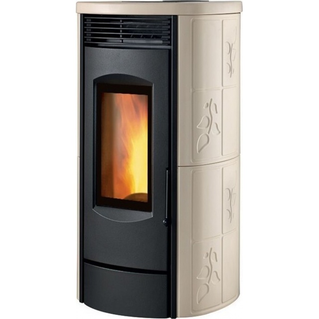 Sobă Extraflame Nordica Montegrappa LS9 Alpina Evope peleți cu aer cald ventilat sistem