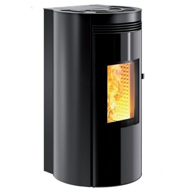 Sobă Extraflame Nordica Caminetti Montegrappa BITTA M MP14 cu peleți cu aer cald ventilat de 14 kw