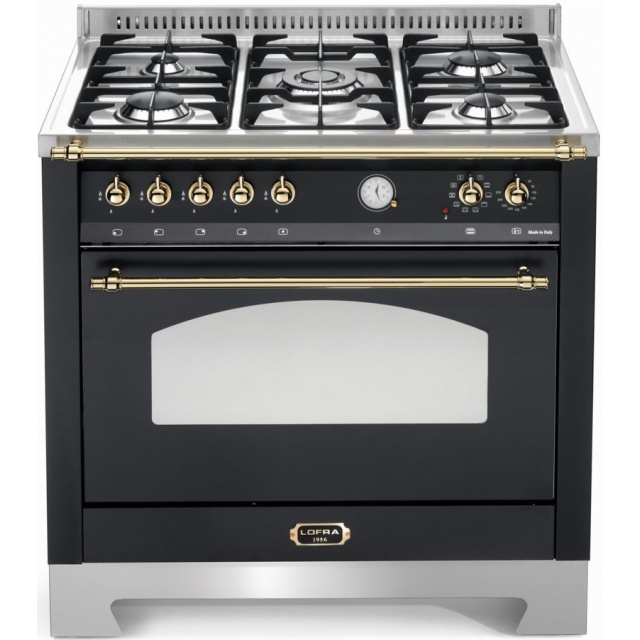 Aragaz Lofra RBI66MFT/CI, 60x60 cm, gaz, 4 arzatoare, grill, aprindere electronica, timer, crem