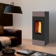 Sobă Caminetti Montegrappa TILE EVO NP10 cu pelete cu aer cald ventilat de 10 kw