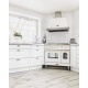 Aragaz Lofra Dolcevita RBPD96MFTE/CI, 90x60cm, gaz, 5 arzatoare, grill, rotisor, timer, cuptor dublu, alb perlat
