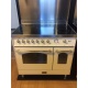 Aragaz Lofra RBI66MFT/CI, 60x60 cm, gaz, 4 arzatoare, grill, aprindere electronica, timer, crem