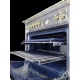Aragaz Lofra Dolcevita120 RBI126SMFET+MF/2AEO, 120x60cm, 7 arzatoare, 3 cuptoare, grill electric, timer, crem