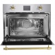 Aragaz Lofra RBI66MFT/CI, 60x60 cm, gaz, 4 arzatoare, grill, aprindere electronica, timer, crem