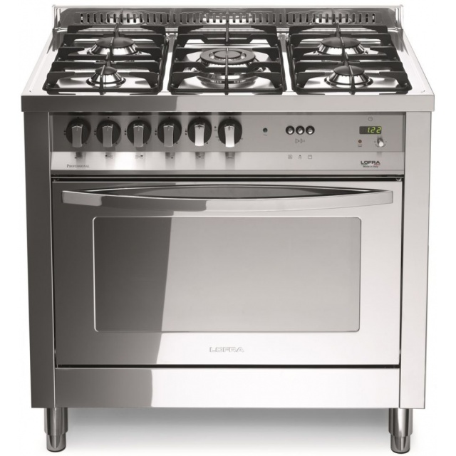 Aragaz Lofra RBI66MFT/CI, 60x60 cm, gaz, 4 arzatoare, grill, aprindere electronica, timer, crem