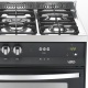 Aragaz Lofra Rainbow PNMG96MFT/C, gaz, 90X60cm, 5 arzatoare, grill electric, timer, aprindere electronica, negru