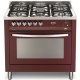 Aragaz Lofra RBI66MFT/CI, 60x60 cm, gaz, 4 arzatoare, grill, aprindere electronica, timer, crem