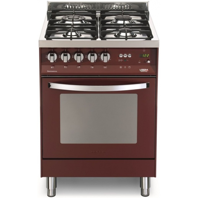 Aragaz Lofra RBI66MFT/CI, 60x60 cm, gaz, 4 arzatoare, grill, aprindere electronica, timer, crem