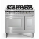 Aragaz Lofra RBI66MFT/CI, 60x60 cm, gaz, 4 arzatoare, grill, aprindere electronica, timer, crem