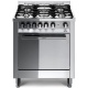 Aragaz Lofra RBI66MFT/CI, 60x60 cm, gaz, 4 arzatoare, grill, aprindere electronica, timer, crem