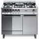 Aragaz Lofra Maxima M95E/C, 90x50 cm, gaz, 5 arzatoare, grill electric, timer, aprindere electronica, inox Aragaz Lofra Maxima M95E/C, 90x50 cm, gaz, 5 arzatoare, grill electric, timer, aprindere electronica, inox