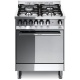 Aragaz Lofra Maxima M66GV/C, 60x60 cm, gaz, 4 arzatoare, grill electric, timer, aprindere electronica,cuptor pe gaz, inox