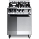 Aragaz Lofra Maxima M66GV/C, 60x60 cm, gaz, 4 arzatoare, grill electric, timer, aprindere electronica,cuptor pe gaz, inox