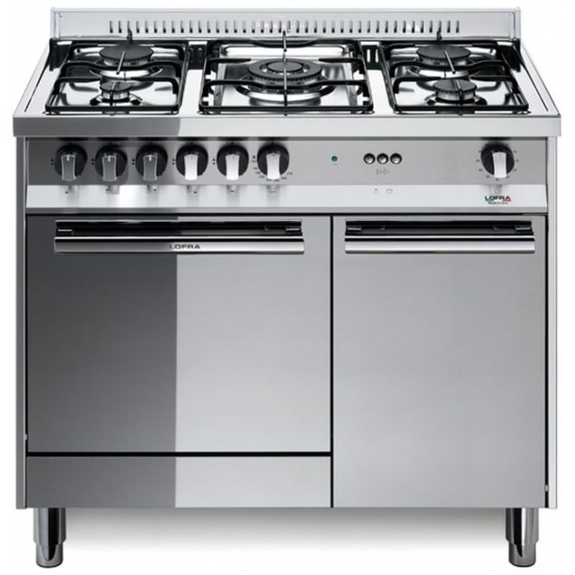 Aragaz Lofra RBI66MFT/CI, 60x60 cm, gaz, 4 arzatoare, grill, aprindere electronica, timer, crem