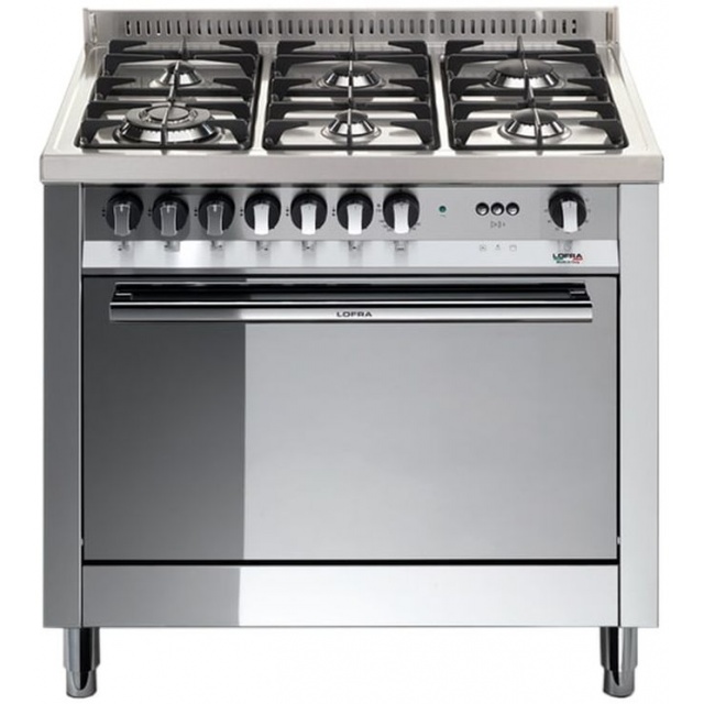 Aragaz Lofra RBI66MFT/CI, 60x60 cm, gaz, 4 arzatoare, grill, aprindere electronica, timer, crem