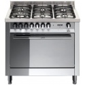 Aragaz Lofra Maxima MG96GV/CIS, 90x60 cm, gaz, 6 arzatoare, grill electric, timer, cuptor gaz, aprindere electronica, inox