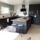 Side by Side Lofra GFRNM619/O, 619 l, Clasa A+, No Frost, H 180 cm, Negru