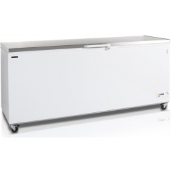 Lada frigorifica Tefcold CF700S temperatura -24 to -14°C argintiu