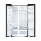 Side by Side Hitachi R-SX700GPRU0 , clasa F, 633 Litri, 179 cm inaltime, compresor inverter, sticla neagra