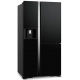 Side by Side Hitachi R-MX700GVRU0 , clasa F, 633 Litri, 179 cm inaltime, compresor inverter, sticla neagra Side by Side Hitachi R-MX700GVRU0 , clasa F, 633 Litri, 179 cm inaltime, compresor inverter, sticla neagra