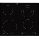 Plita incorporabila Domino Electrolux EHF3920BOK, Vitroceramica, 2 zone gatit, 30 cm, Sticla neagra