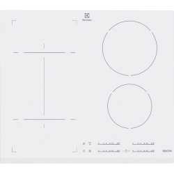 Plita incorporabila inductie Electrolux EHI6540FW1, 4 zone de gatit, 60cm, Timer electronic, Alb