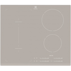 Plita incorporabila Electrolux EHI6540FOS, Inductie, 4 Zone de gatire, 59 cm, Sticla argintie