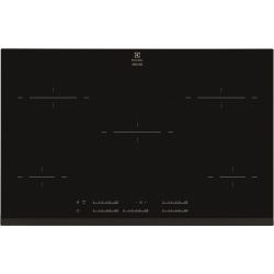 Plita incorporabila Electrolux EHL8550FHK, inductie pe toata suprafata, 78 cm, Booster 5 zone, Touch control, Negru