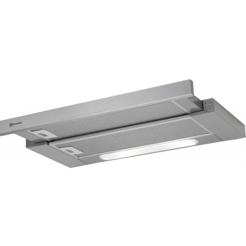 Hota incorporabila telescopica Electrolux EFP60424OX, Putere de absorbtie 240 mc/h, 1 motor, 3 viteze, 60 cm, Inox