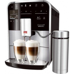 Espressor automat Melitta Caffeo Barista TSP, Dispozitiv spumare, Sistem Cappuccino, Autocuratare, 15 Bar, 1.8 l, Argintiu