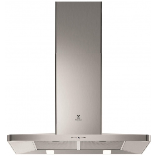 Hota incorporabila semineu Electrolux EFF90560OX, Putere de absorbtie 603 mc/h, 1 motor, 2 viteze+2 intensiv, 90 cm, Inox