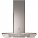 Hota incorporabila semineu Electrolux EFF90560OX, Putere de absorbtie 603 mc/h, 1 motor, 2 viteze+2 intensiv, 90 cm, Inox