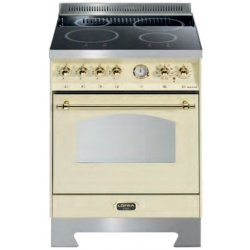 Aragaz Lofra RBI66MFT/CI, 60x60 cm, gaz, 4 arzatoare, grill, aprindere electronica, timer, crem