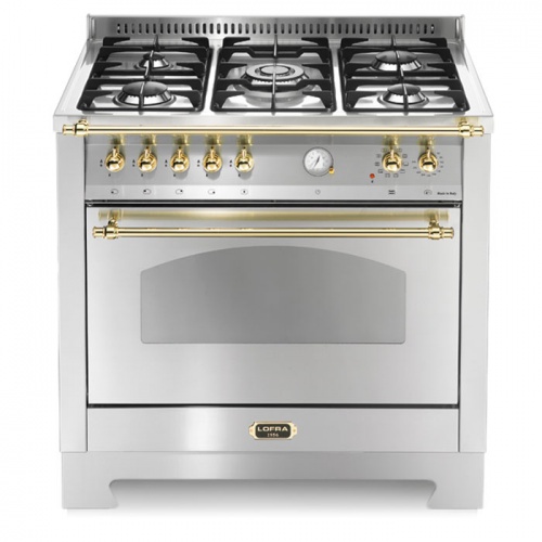 Aragaz Lofra RBI66MFT/CI, 60x60 cm, gaz, 4 arzatoare, grill, aprindere electronica, timer, crem