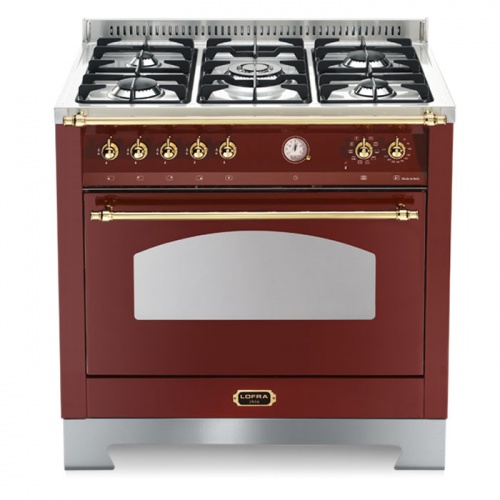 Aragaz Lofra RBI66MFT/CI, 60x60 cm, gaz, 4 arzatoare, grill, aprindere electronica, timer, crem