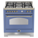 Aragaz Lofra RBI66MFT/CI, 60x60 cm, gaz, 4 arzatoare, grill, aprindere electronica, timer, crem