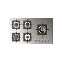 Plita incorporabila Fulgor Milano, FSH 905 G DWK XX, 90 cm, plita gaz, 5 arzatoare,sistem Stop-Gaz, butoane otel, superinox
